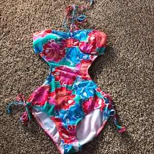 Floral one piece - never worn